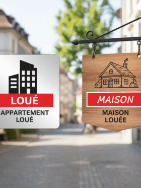 Appartement loué / Maison louée