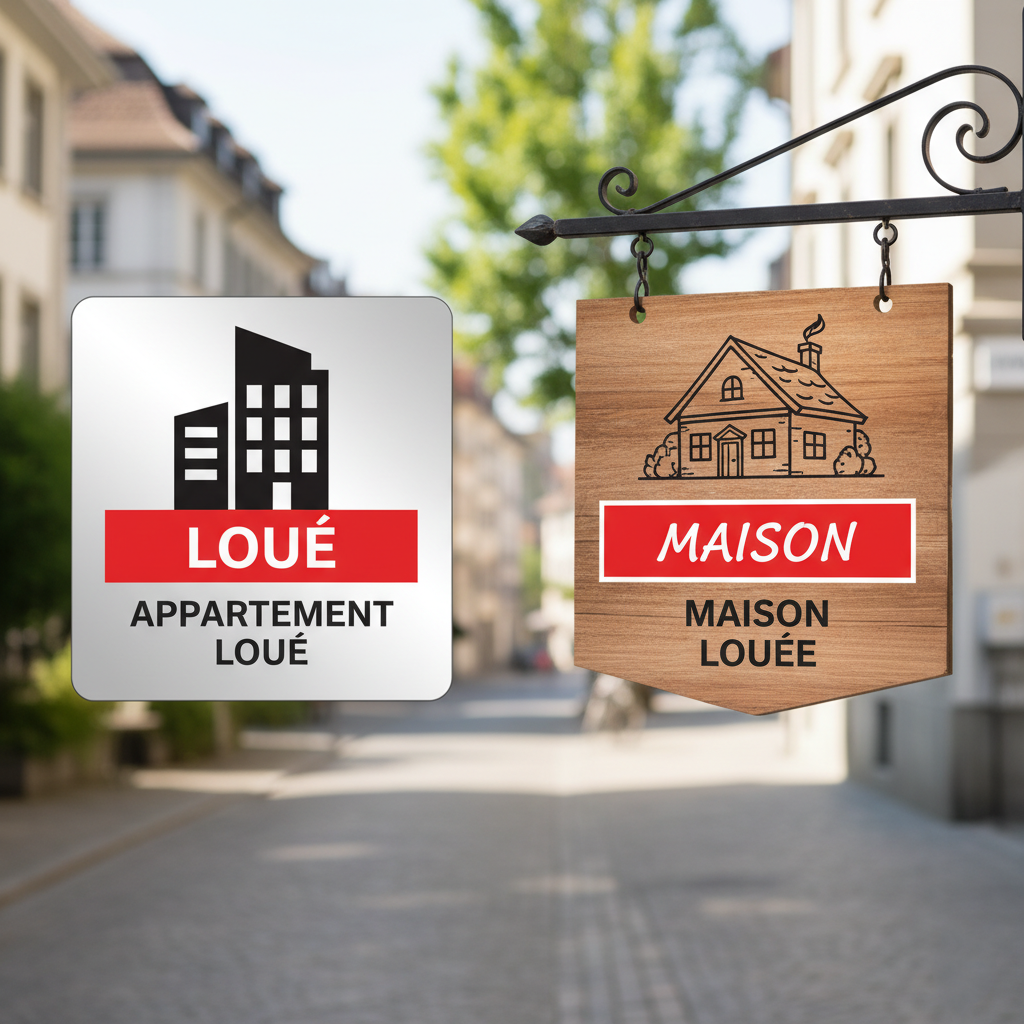 Appartement loué / Maison louée